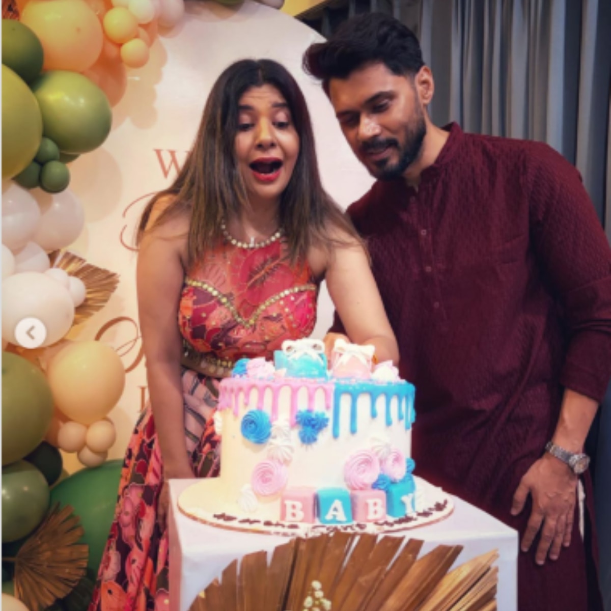 Sambhavna Seth baby shower