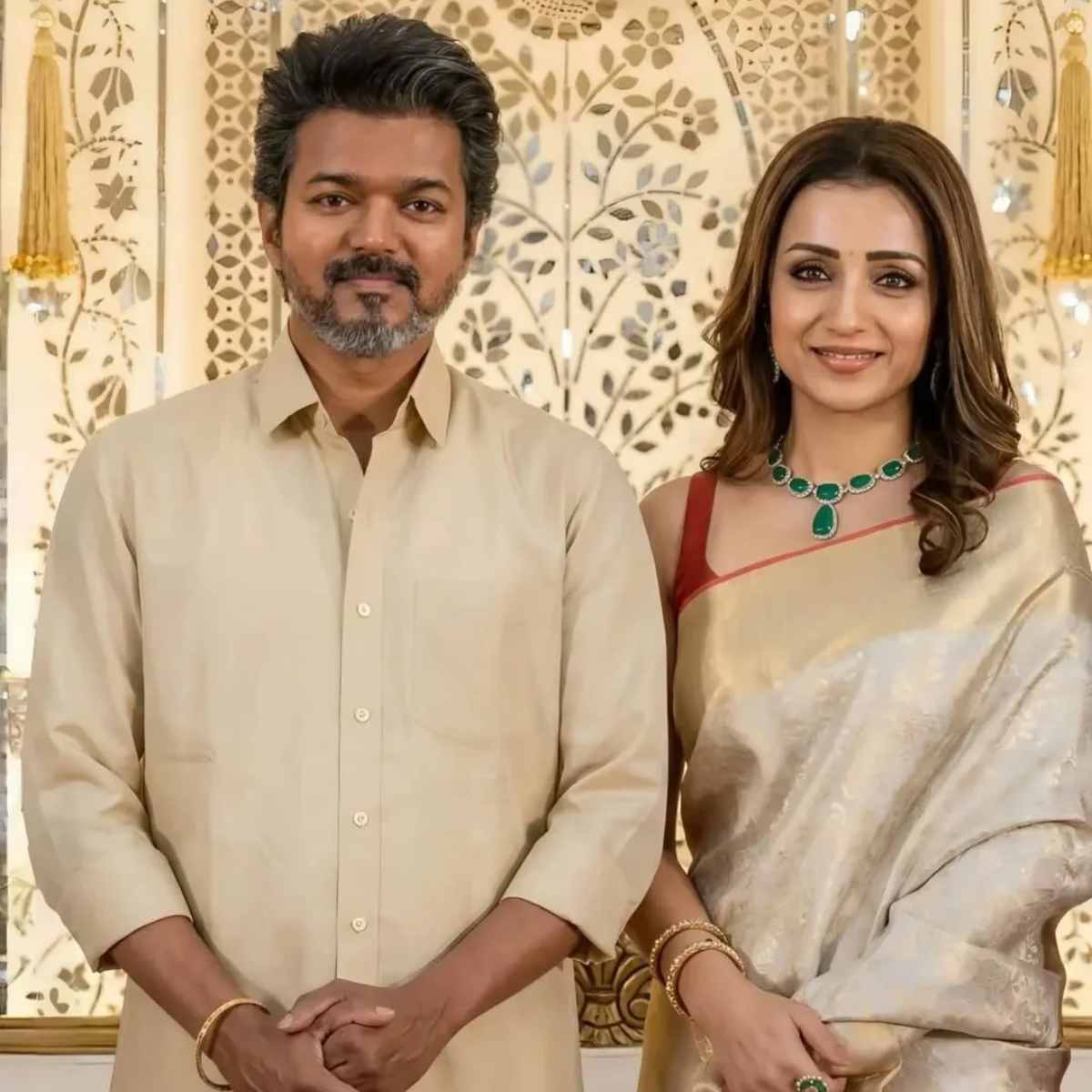 Thalapathy Vijay Trisha Krishnan