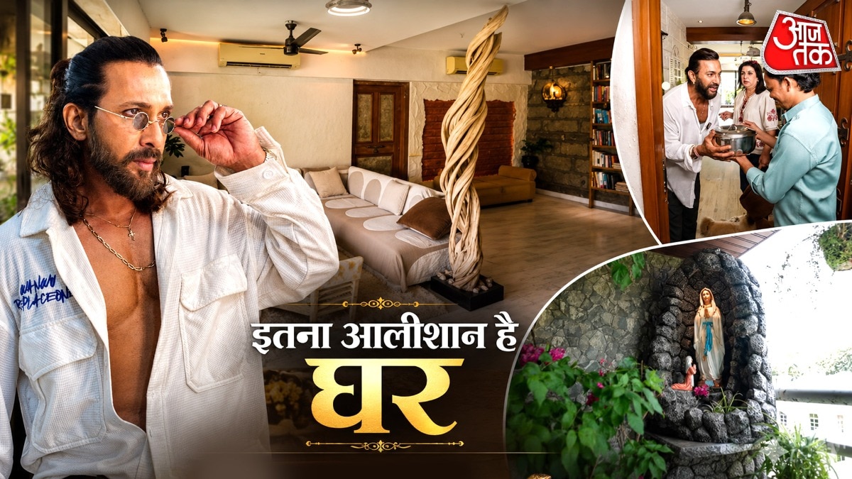 टॉयलेट में 'सिंहासन', पेड़ काटकर बनाए डिजाइन, टेरेंस का लैविश घर
