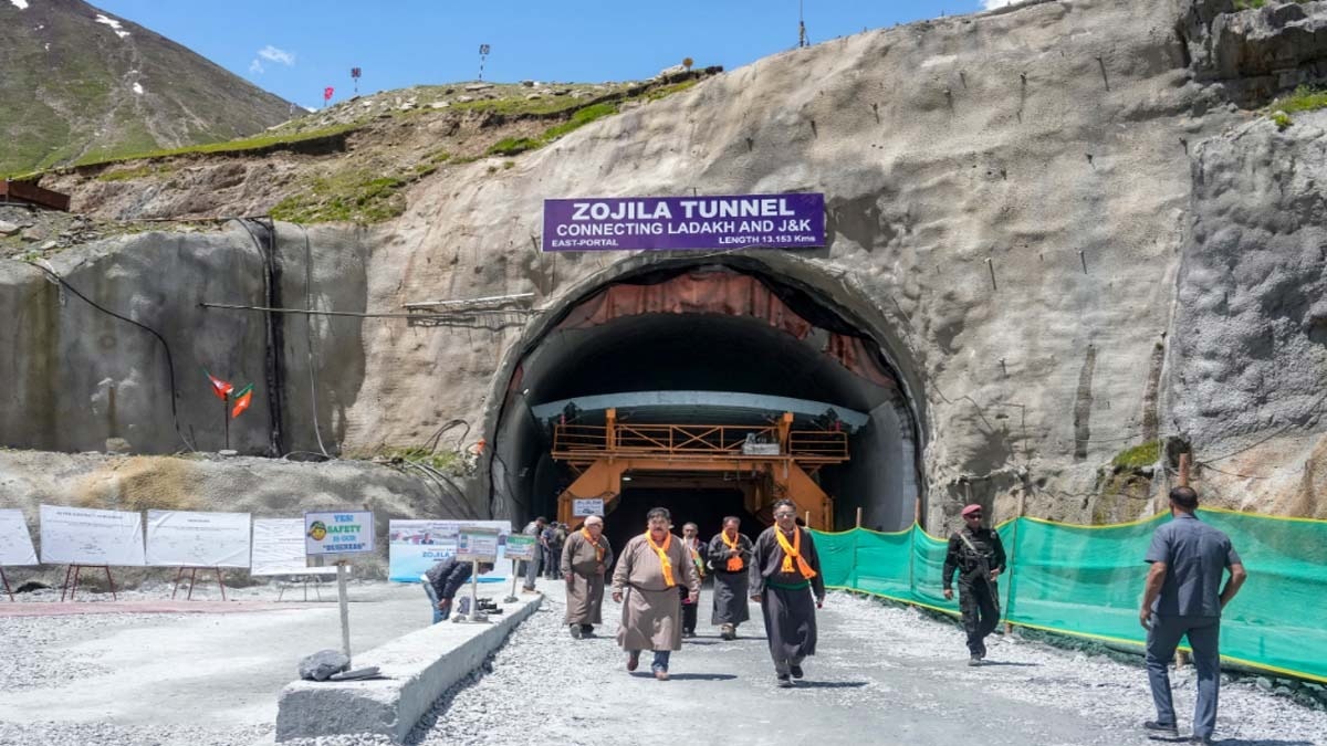 जोजिला टनल: डेढ़ घंटे का सफर 15 मिनट में, लद्दाख का विंटर वन