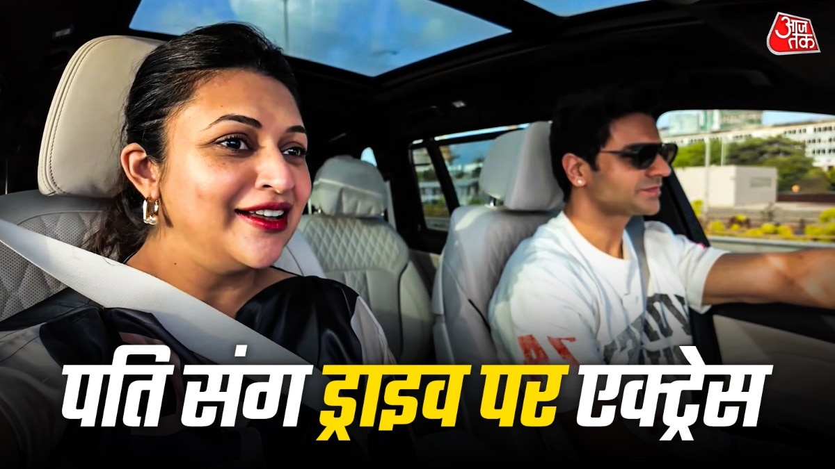 Divyanka Tripathi goes out for drive with husband Vivek Dahiya