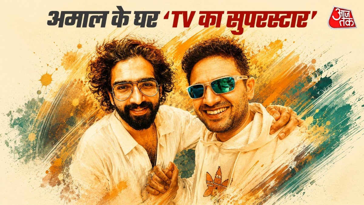 Gaurav Khanna at Amaal Mallik home