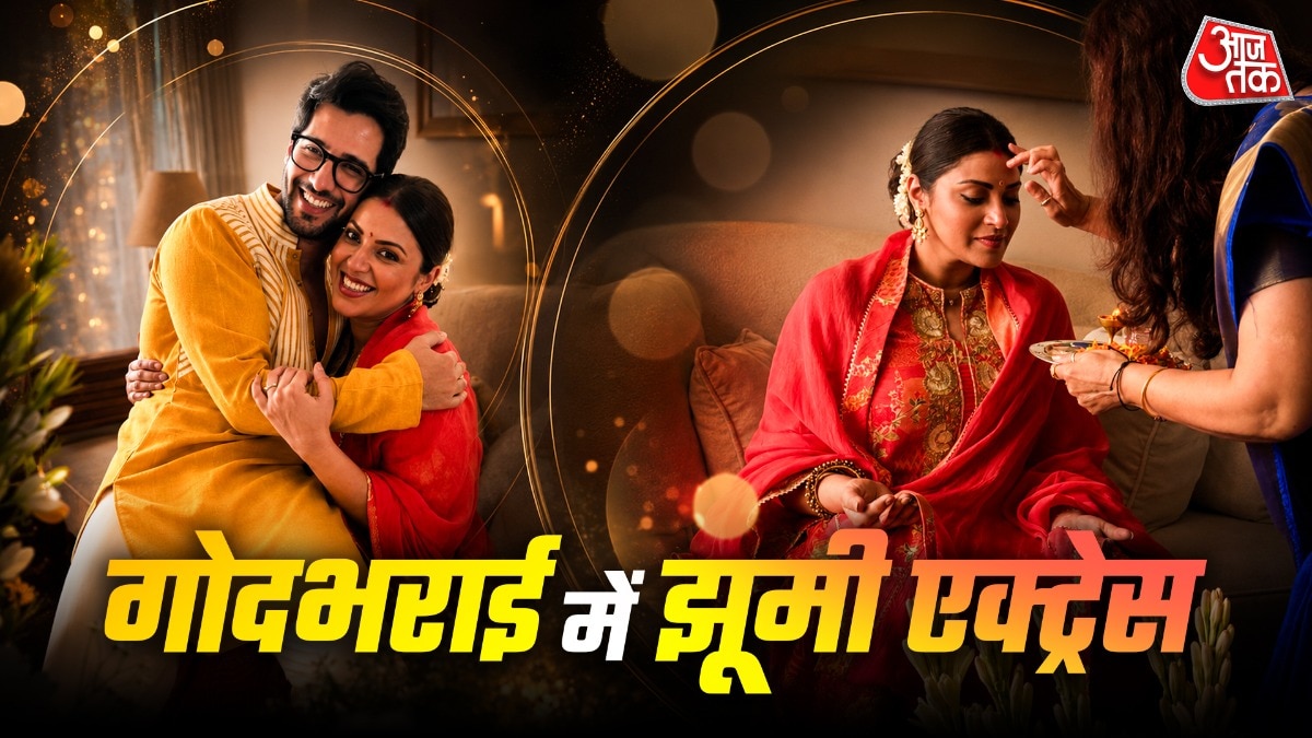 anushka ranjan traditional godhbharai celebration