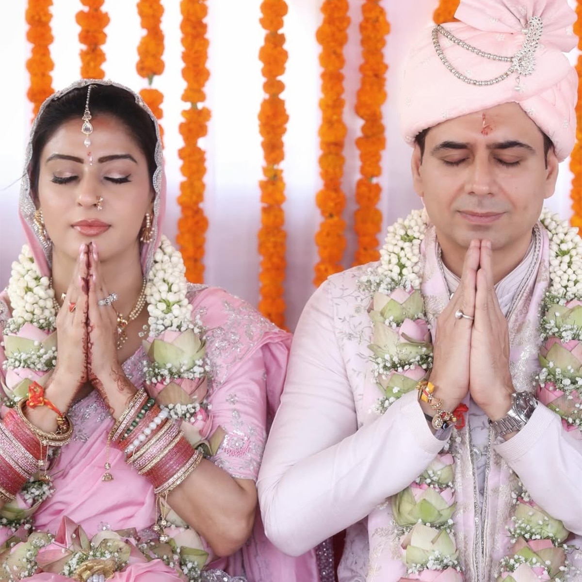 अश्लेषा सावंत और संदीप बसवाना 