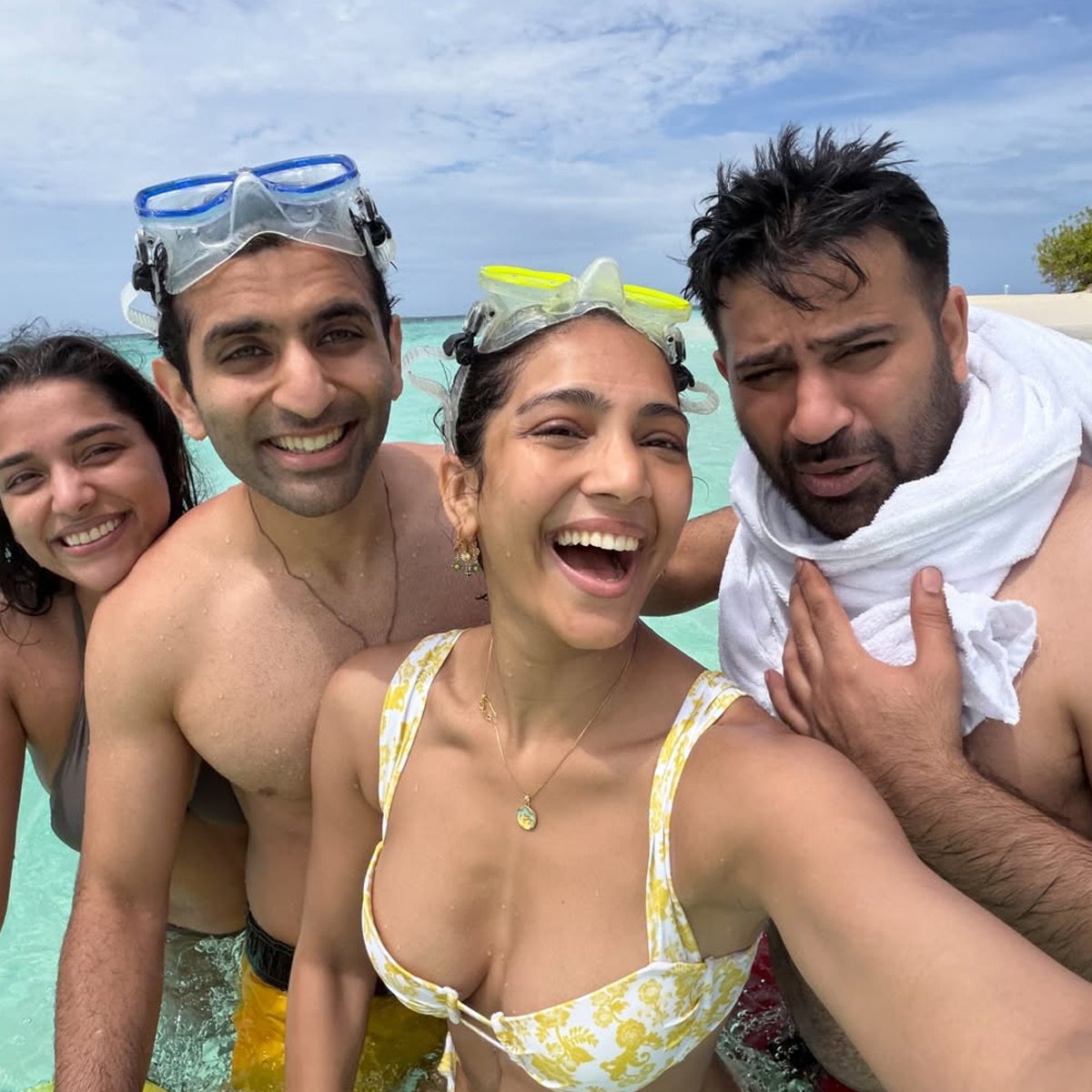 archana puran daughter in laws slayed in bikini 