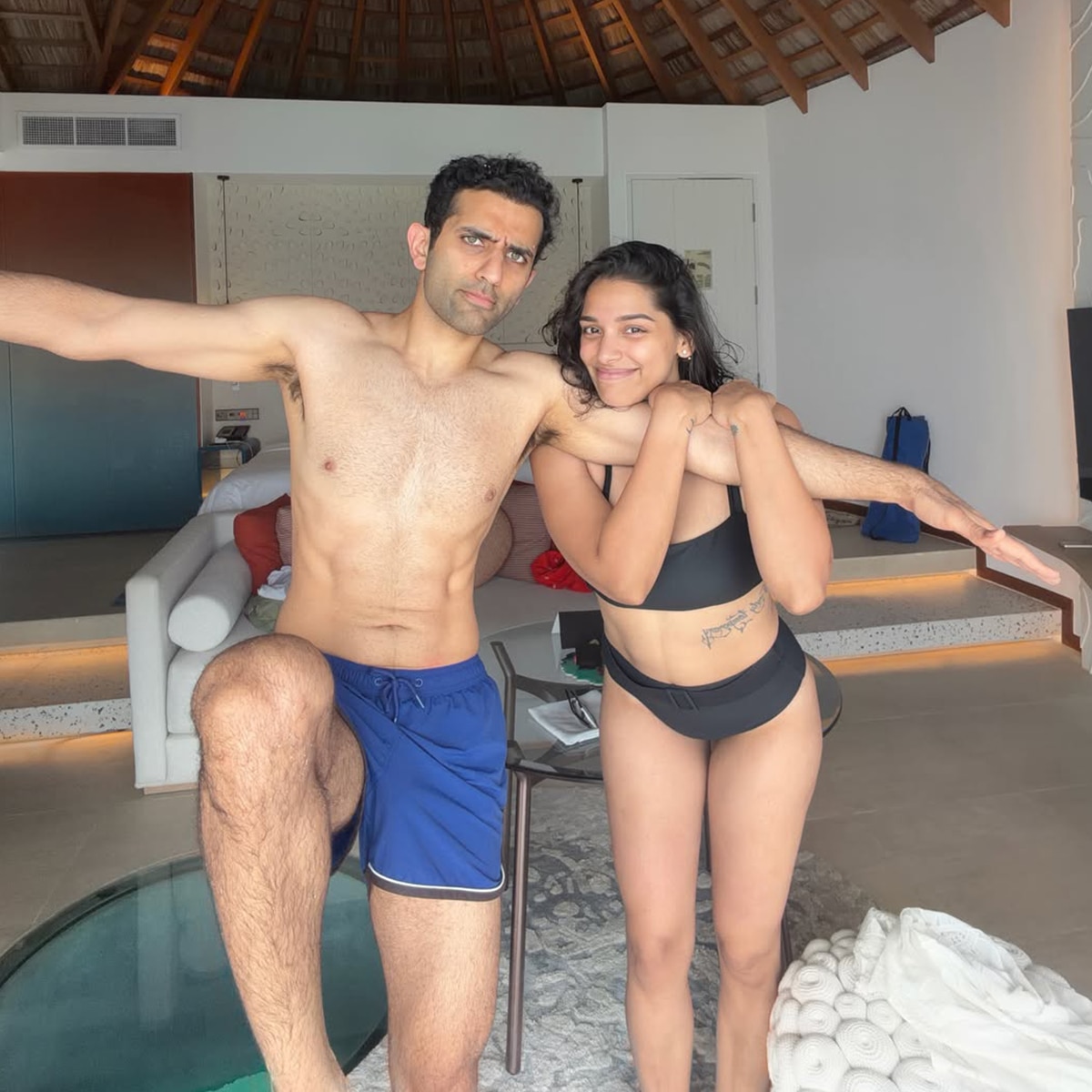 archana puran daughter in laws slayed in bikini 