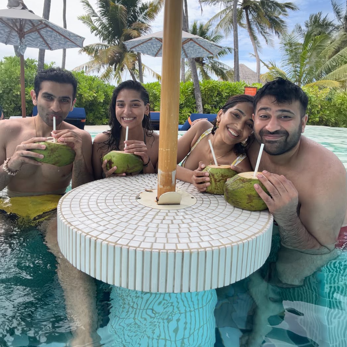 archana puran daughter in laws slayed in bikini 