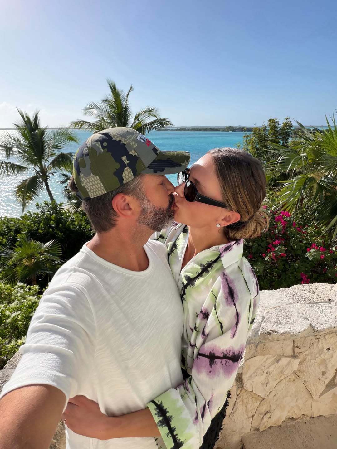 Donald Trump Jr Bettina Anderson kiss