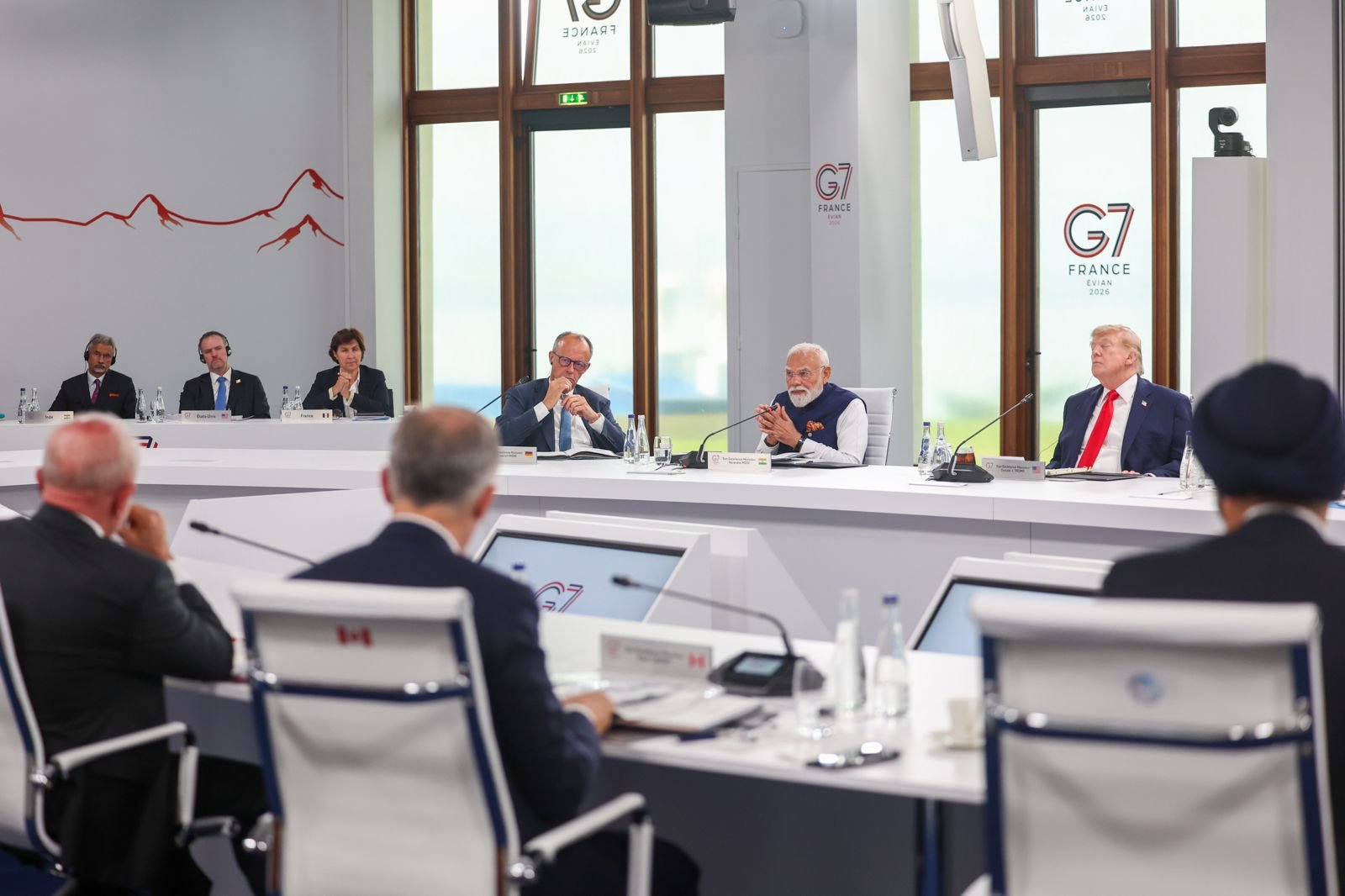 PM Modi-Trump meets in G7 Summit. (Photo- X/PM Modi)