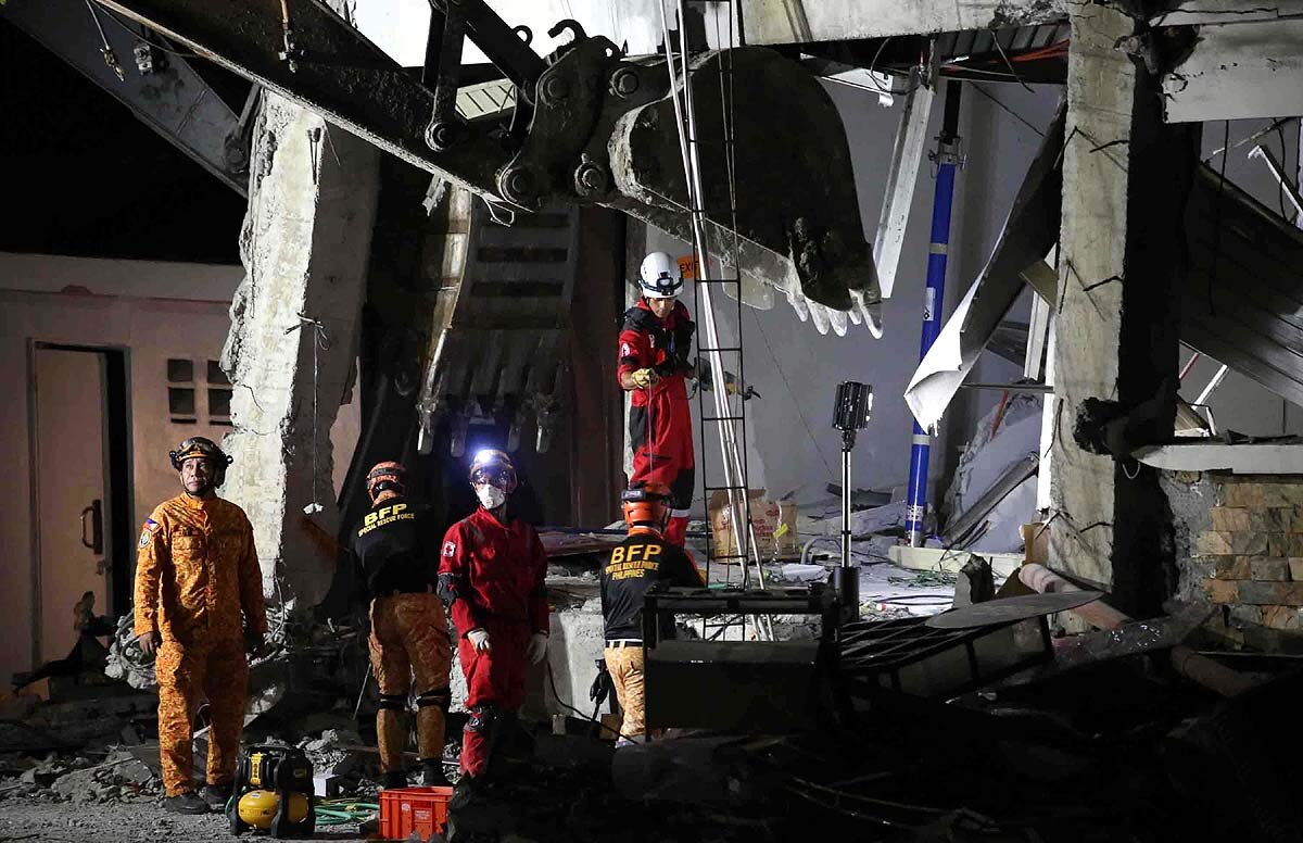 Philippines earthquake