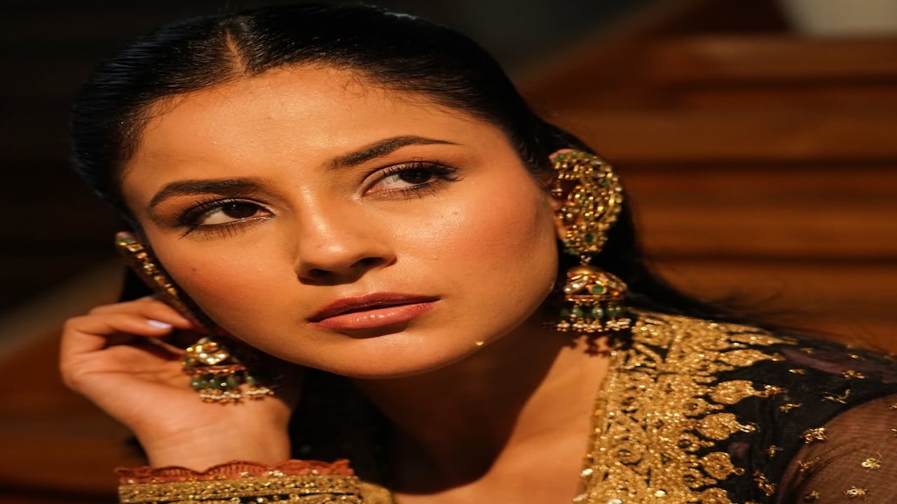 बिंदी-मांग में सिंदूर, दुल्हन की तरह सजी एक्ट्रेस, रचाई शादी?