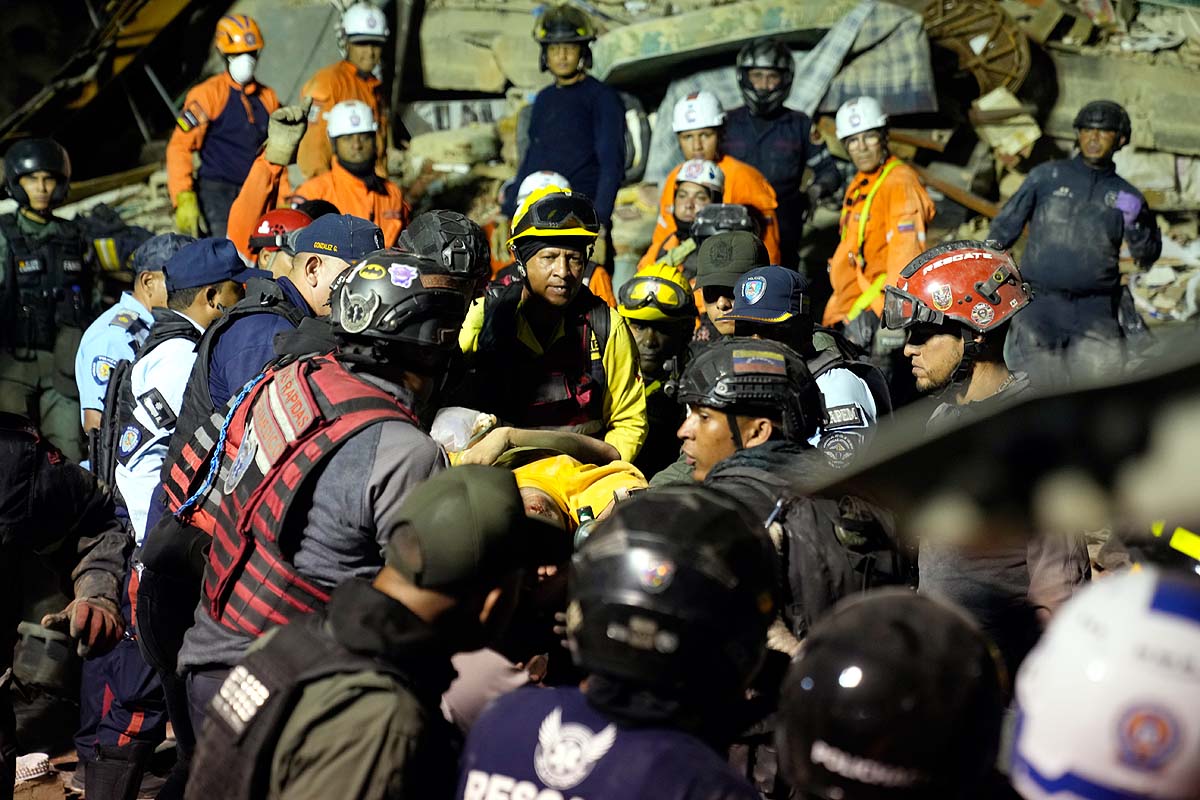 Venezuela Earthquake photos
