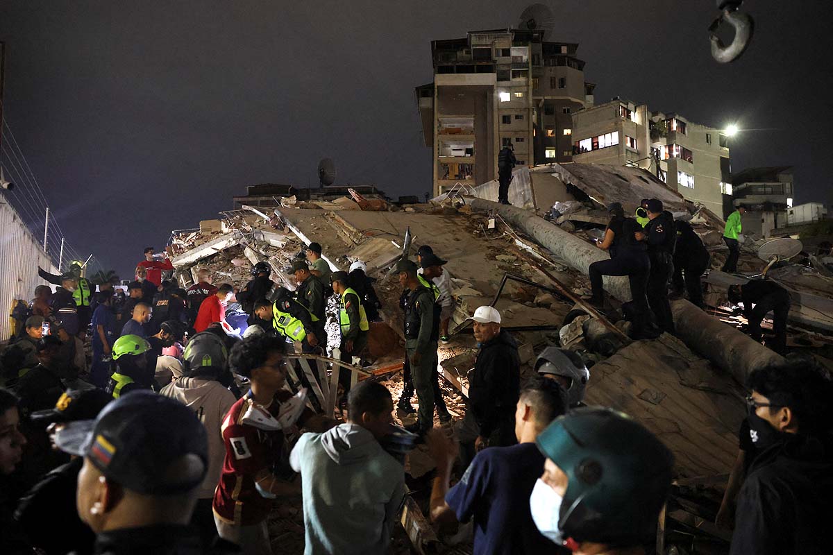 Venezuela Earthquake photos