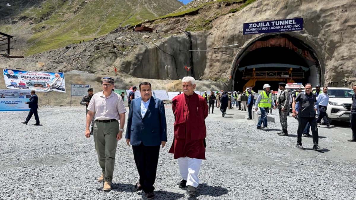 Zojila tunnel (Photo-PTI)