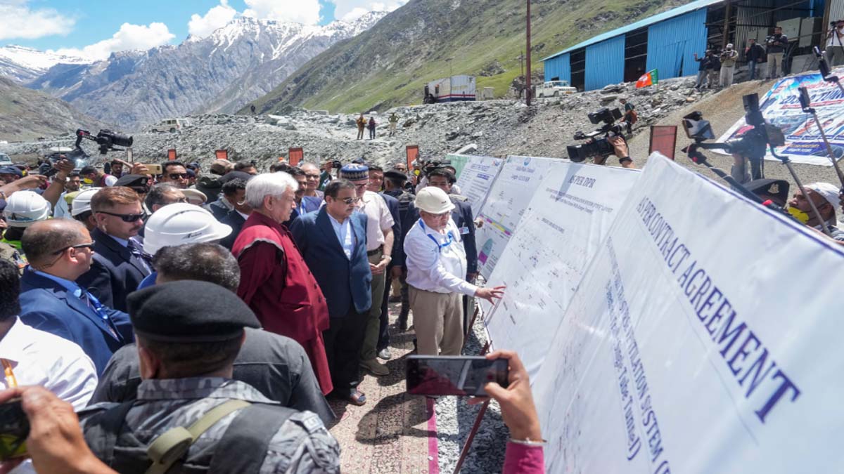 Zojila tunnel (Photo-PTI)