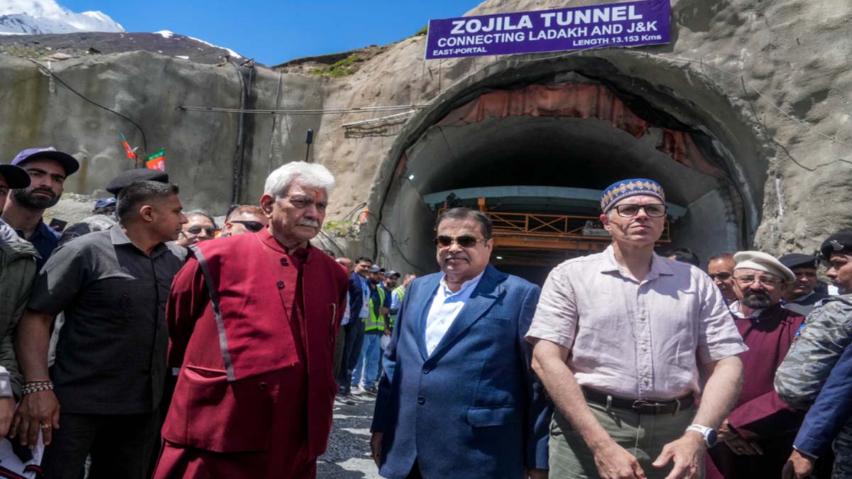 Zojila tunnel (Photo-PTI)