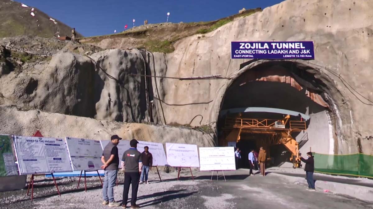 Zojila tunnel (Photo-PTI)