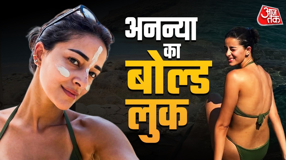 बिकिनी में अनन्या पांडे, समंदर किनारे दिखाई बोल्डनेस