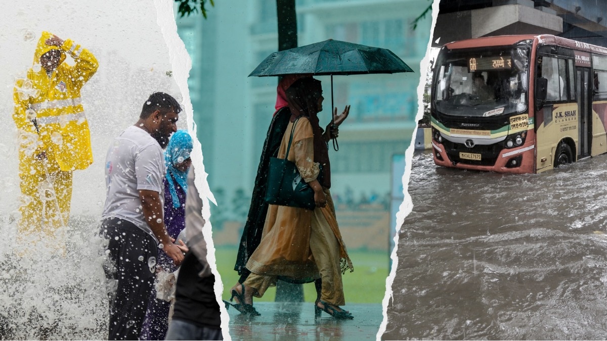 मुंबई में मॉनसून के दो रंग: कहीं सड़कों पर सैलाब, कहीं बारिश का जश्न
