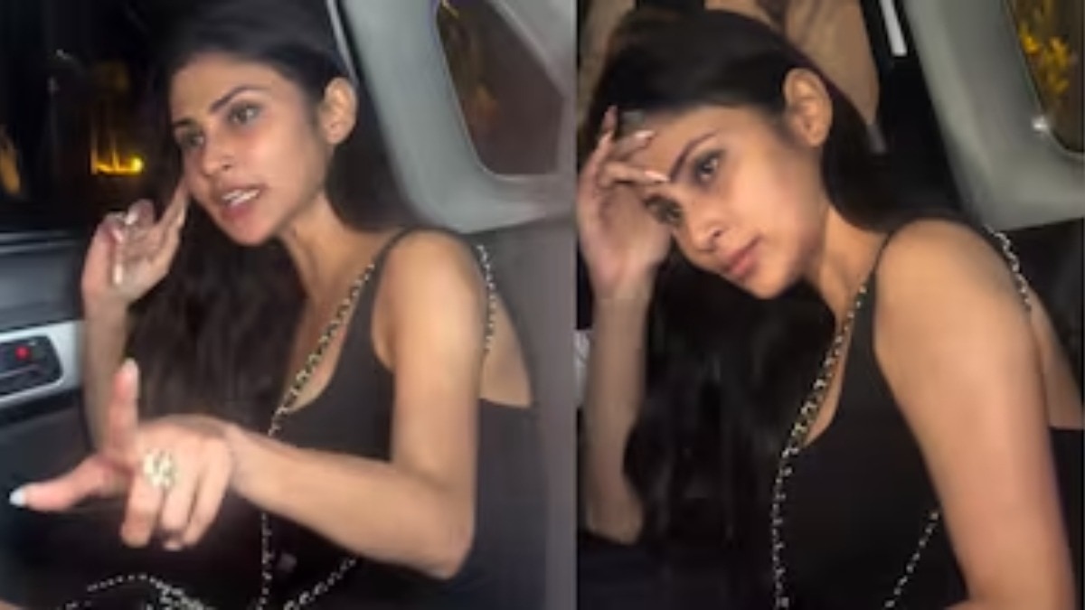 Mouni roy angry at paps