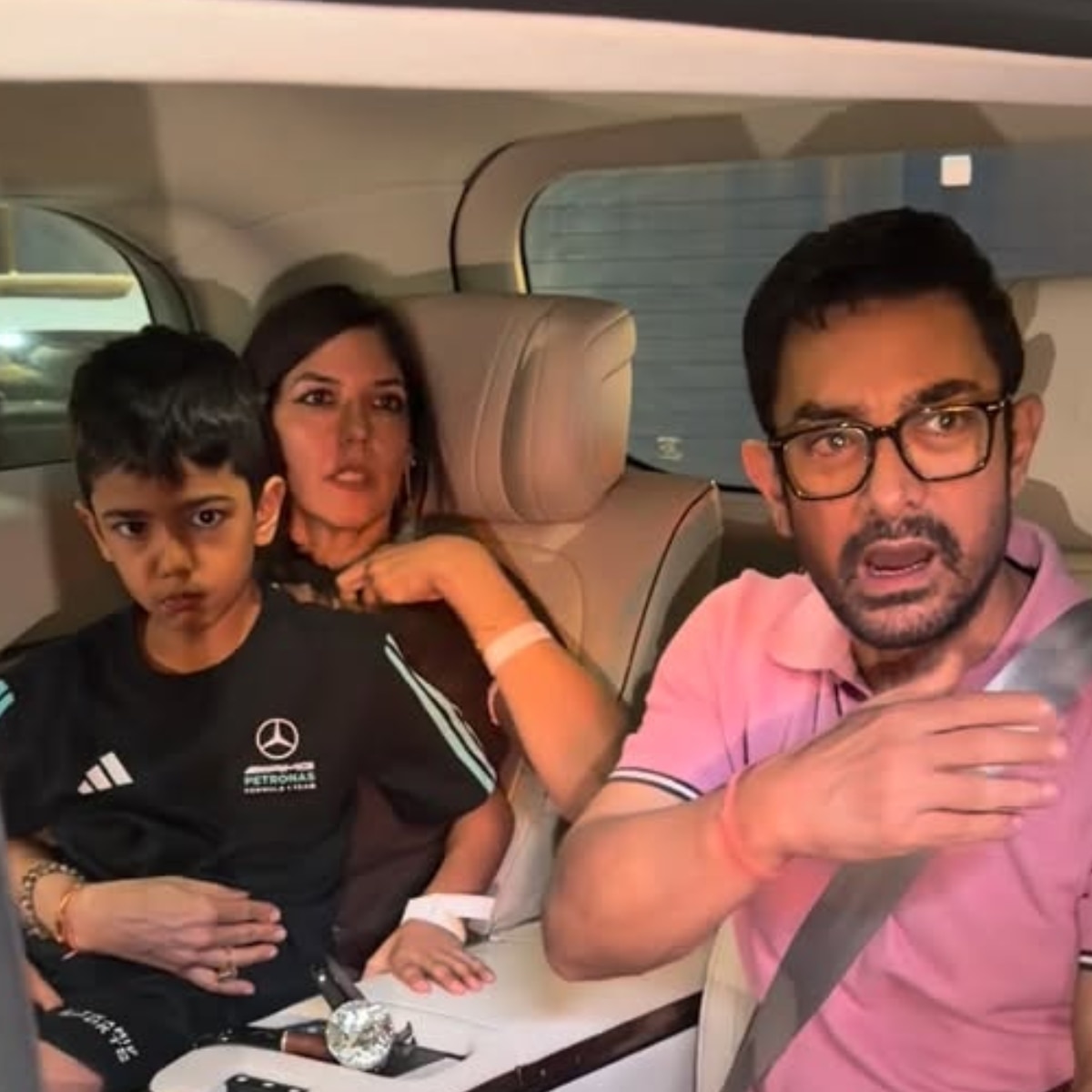 gauri spratt son quinn at aamir khan wedding