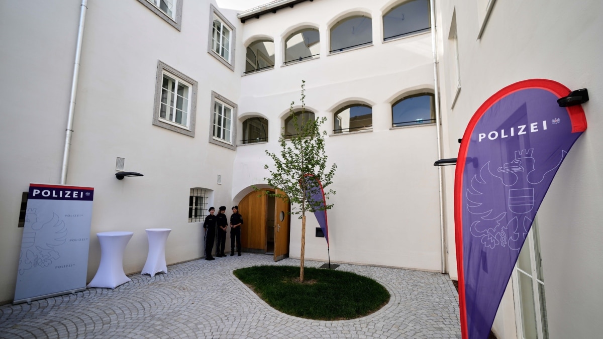 Hitler birthplace turned police station