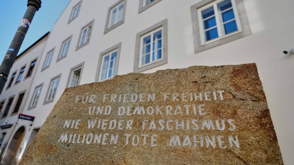 Hitler birthplace turned police station