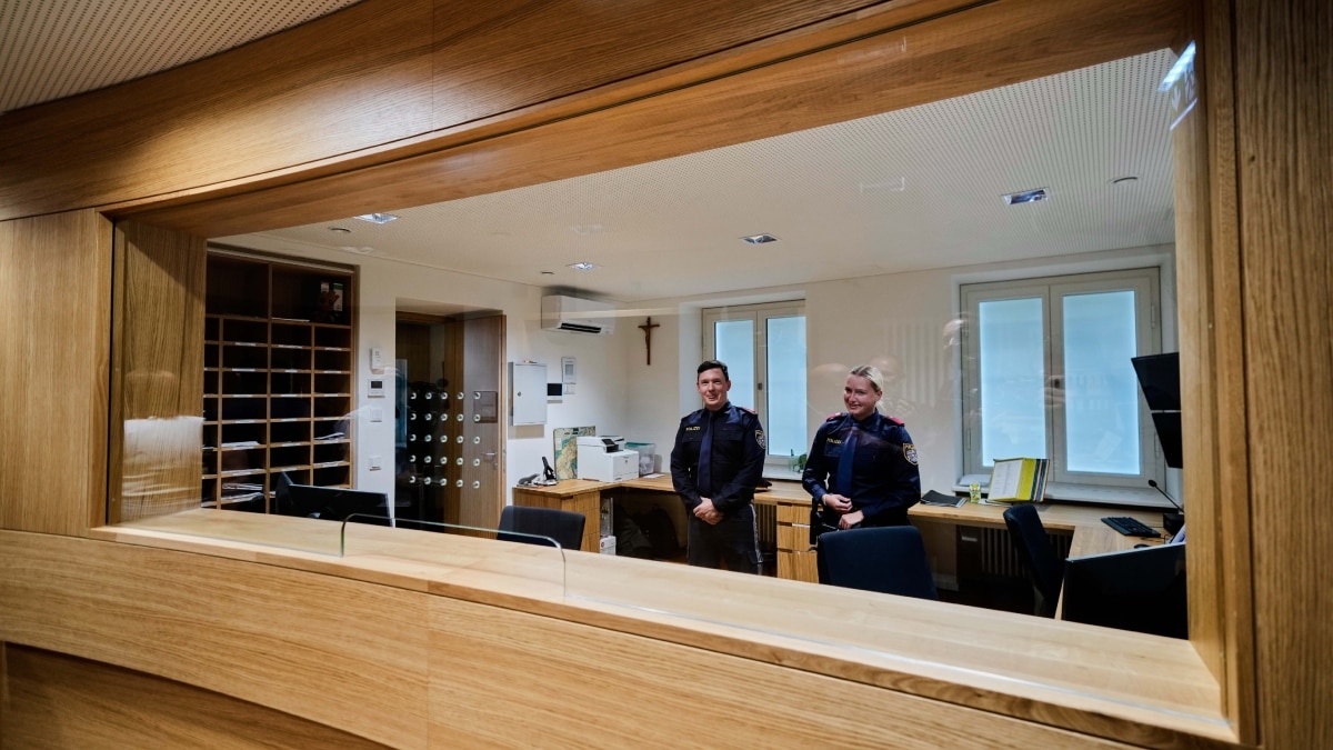 Hitler birthplace turned police station