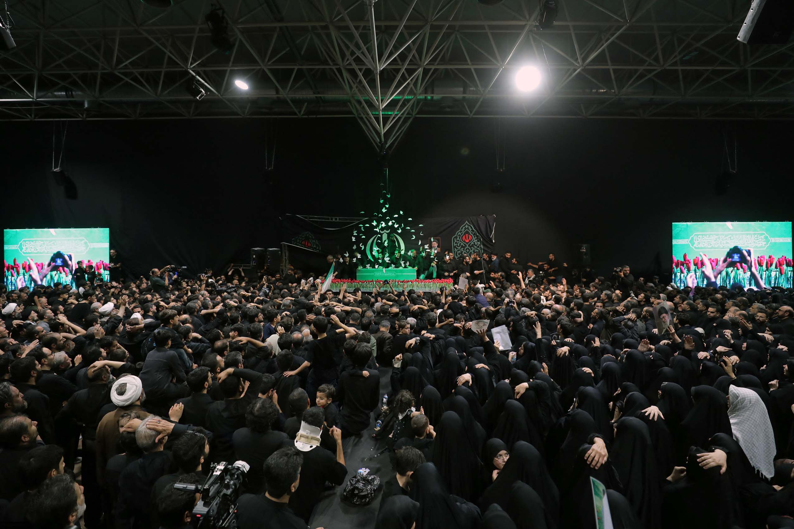 Ayatollah Khamenei funeral iran