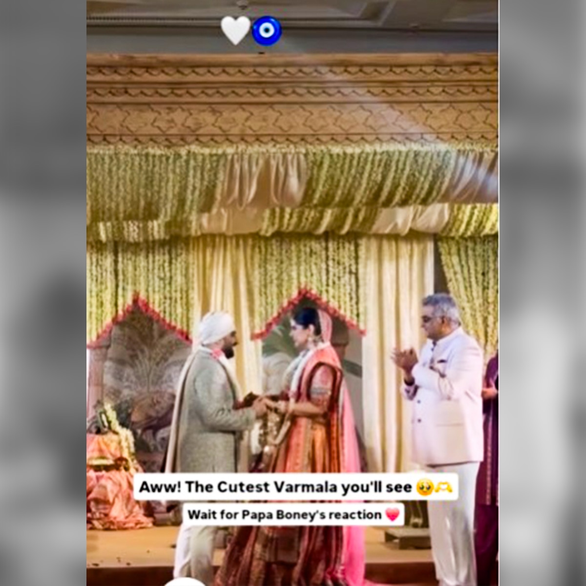 अंशुला कपूर की शादी में इमोशनल हुए बोनी कपूर, अर्जुन कपूर