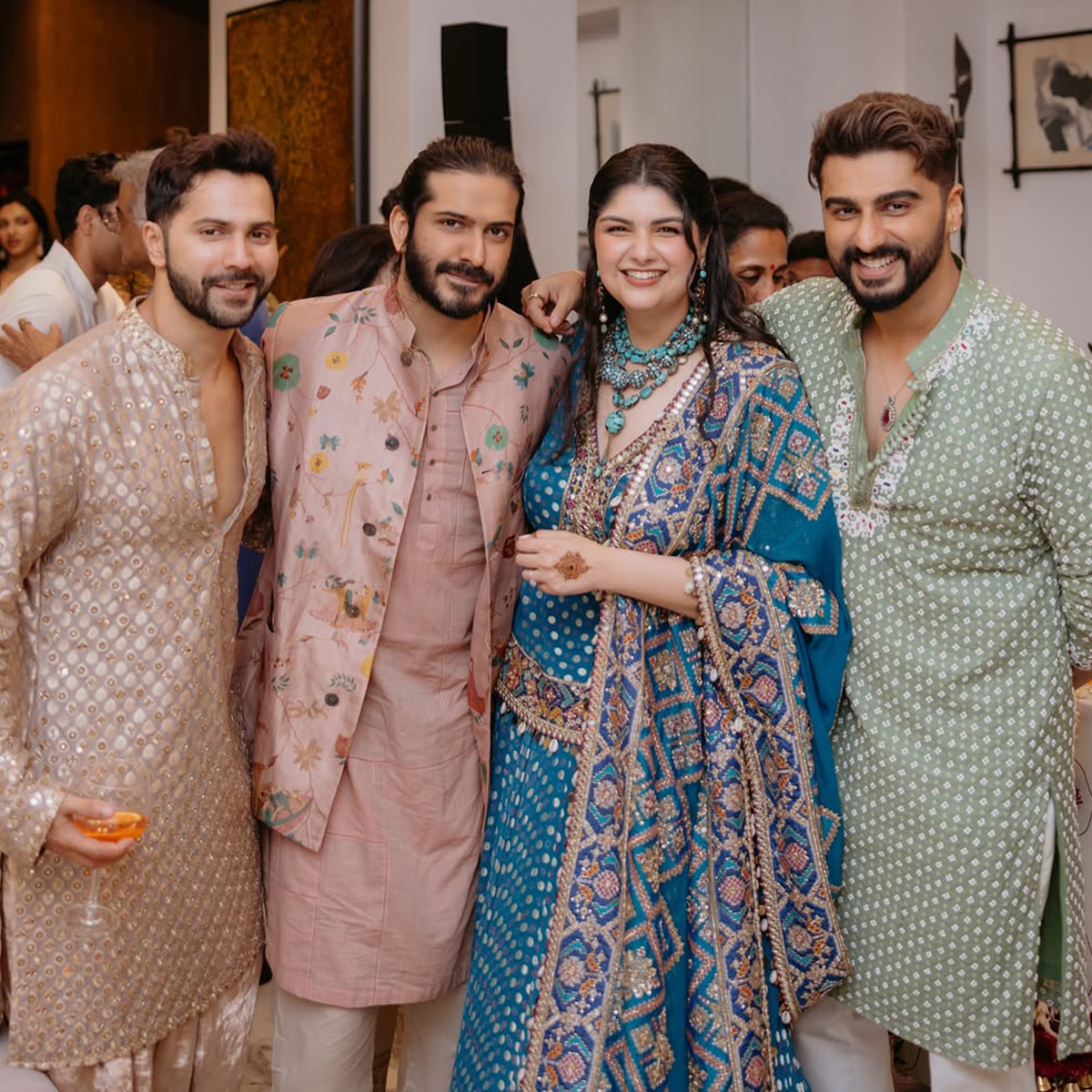 अंशुला कपूर की शादी का जश्न