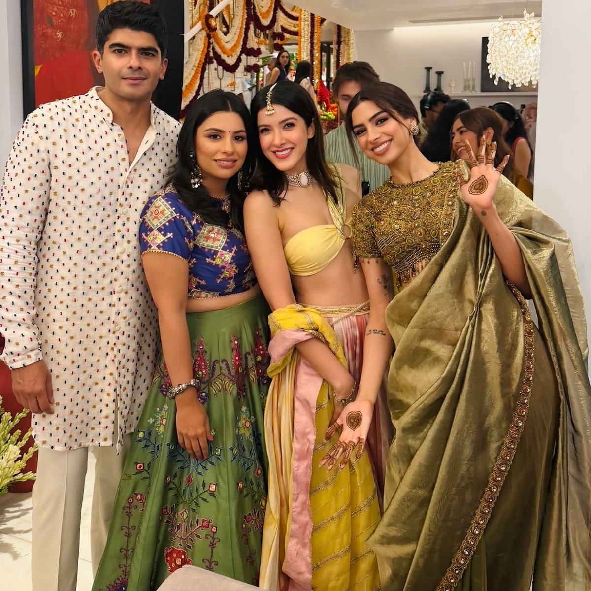 Pre-Wedding Anshula Mehendi Ceremony