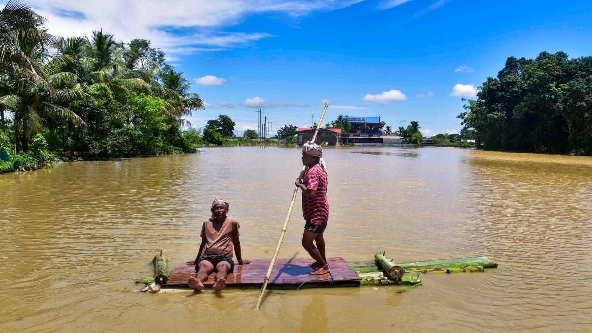 assam flood photos