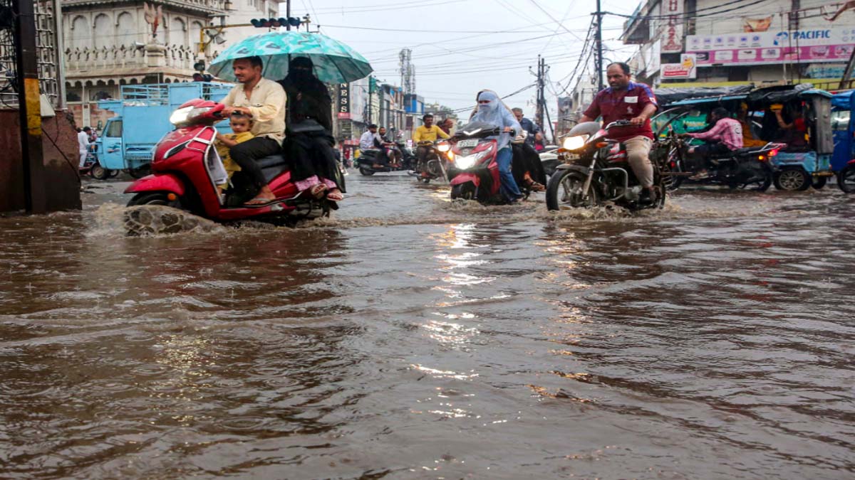 Heavy Rain in Bhopal (Photo- PTI)