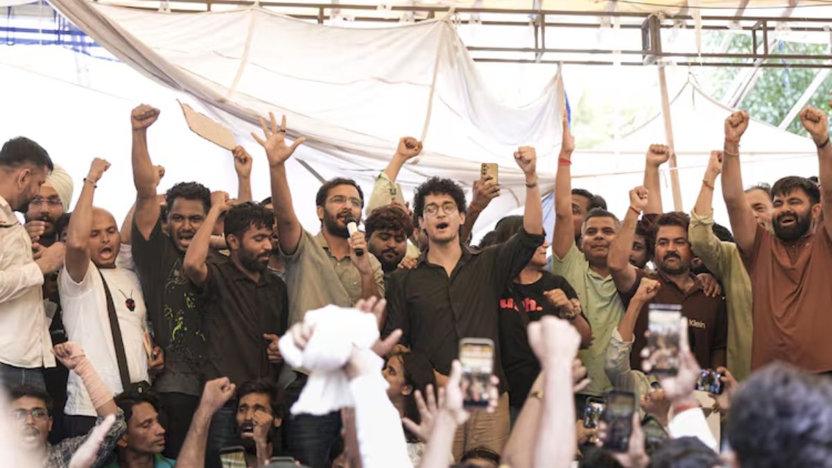 cjp neet protest iconic photos agitation