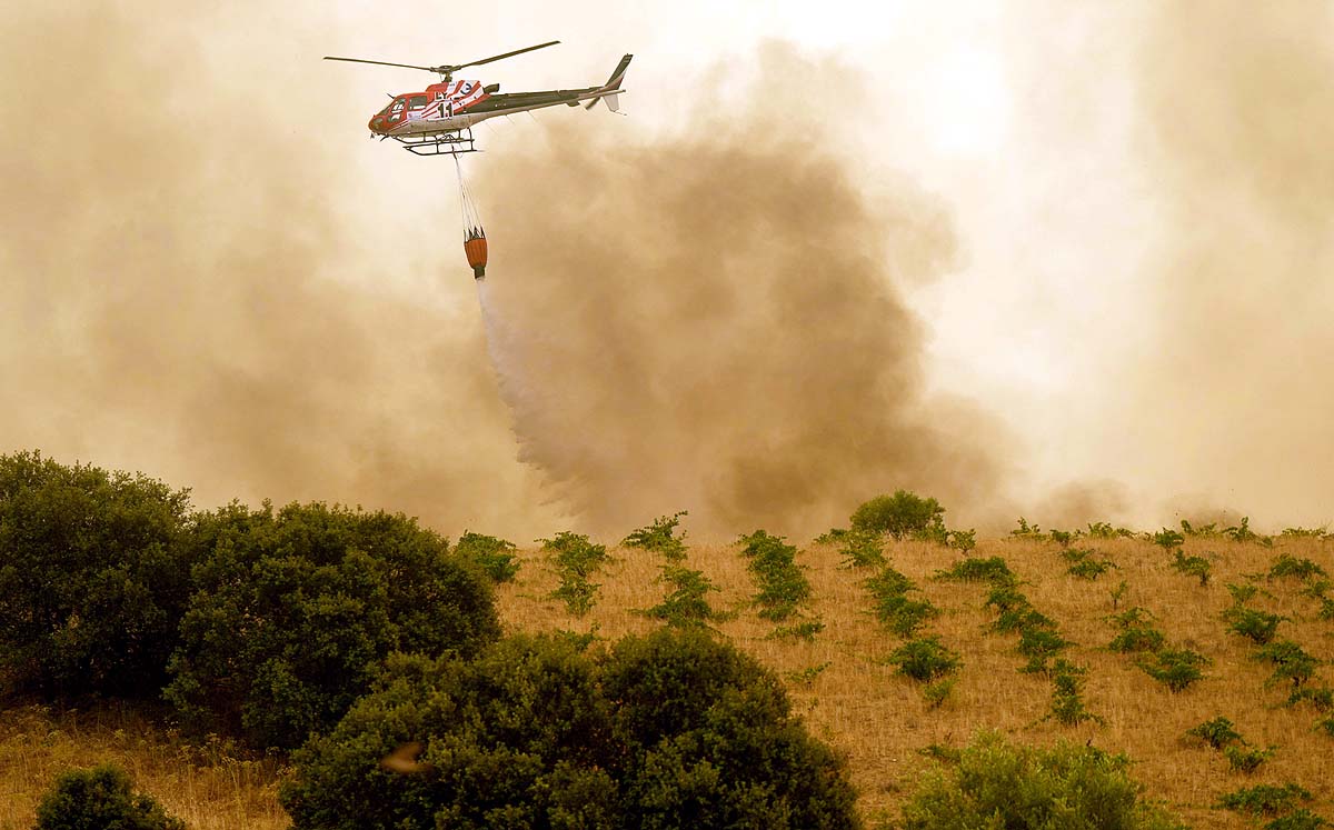 France Spain Wildfire
