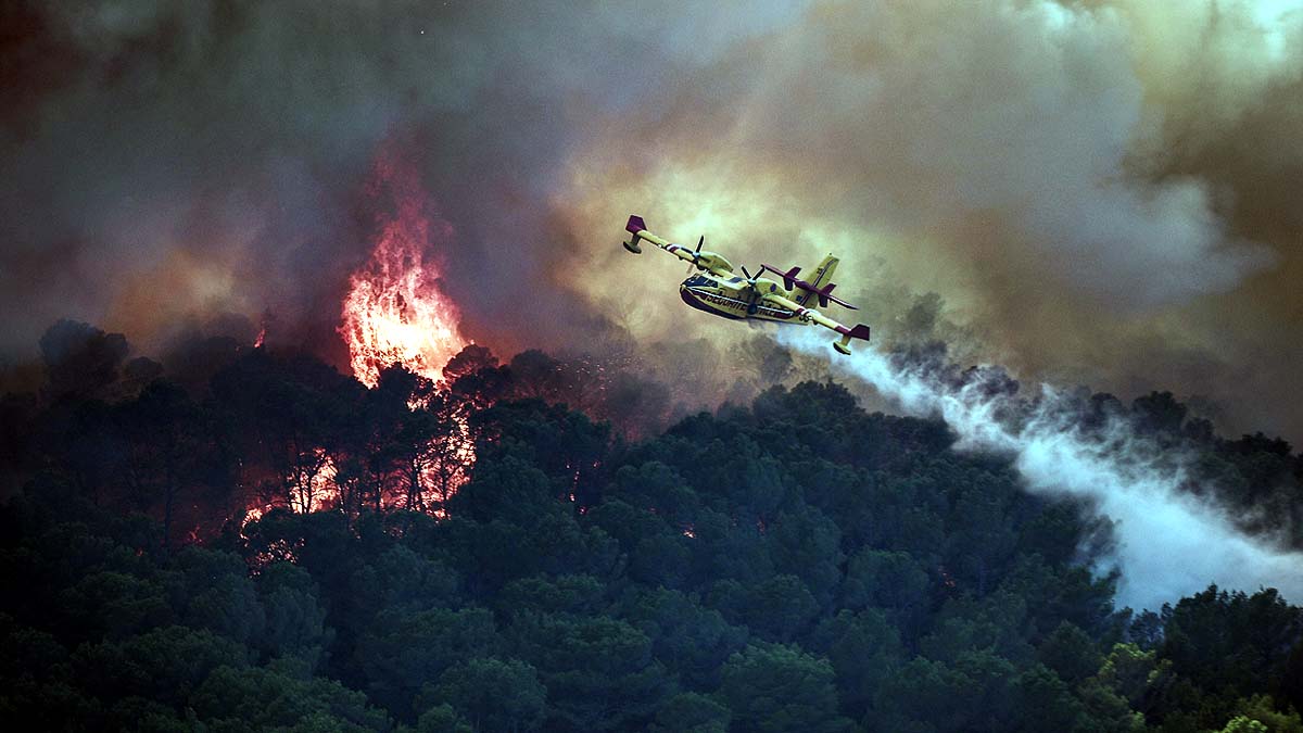 France Spain Wildfire