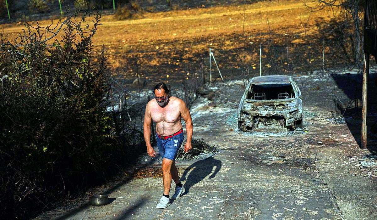 spain france wildfire