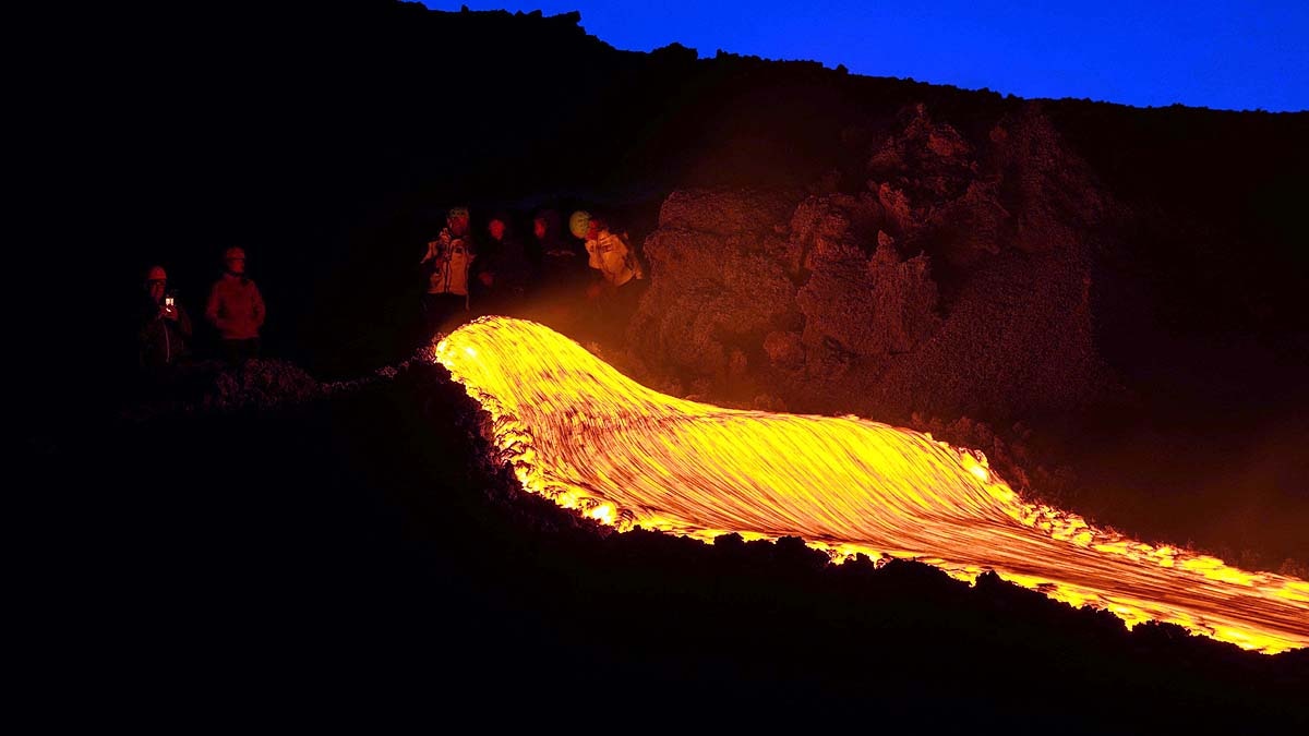 Mount Etna eruption
