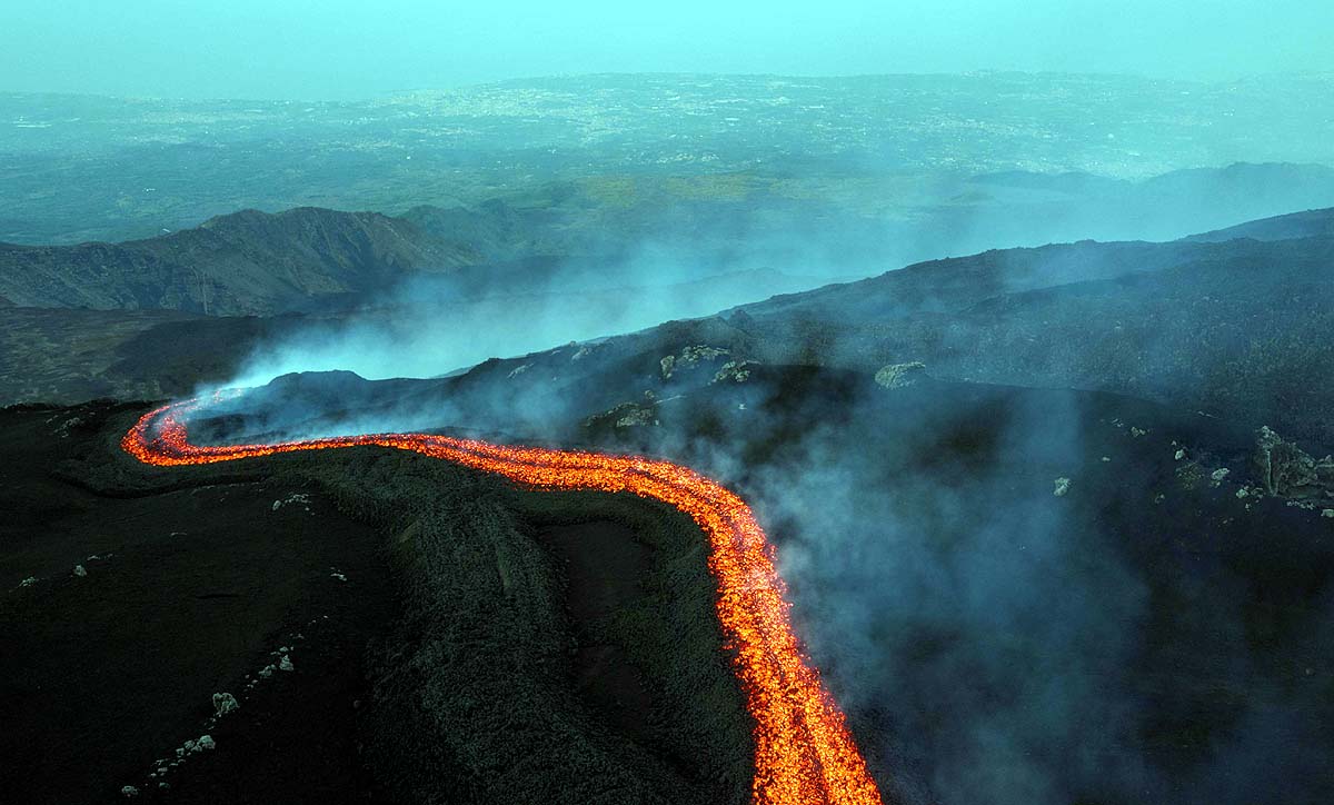 Mount Etna eruption