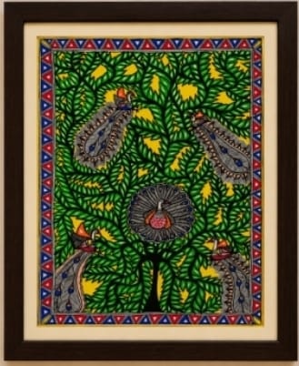 PM Modi Gifted Madhubani Painting to Australian Governor General