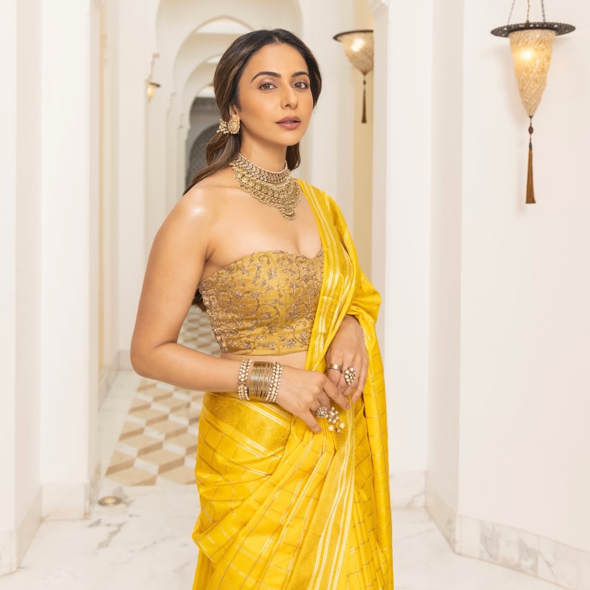 Rakul Preet Singh Saree