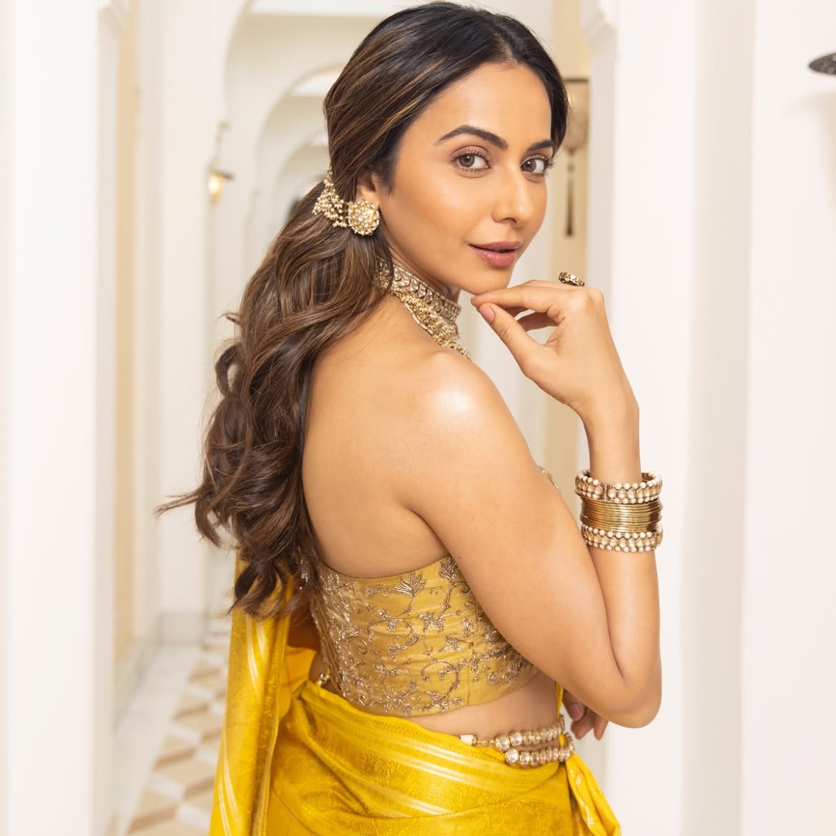 Rakul Preet Singh Saree