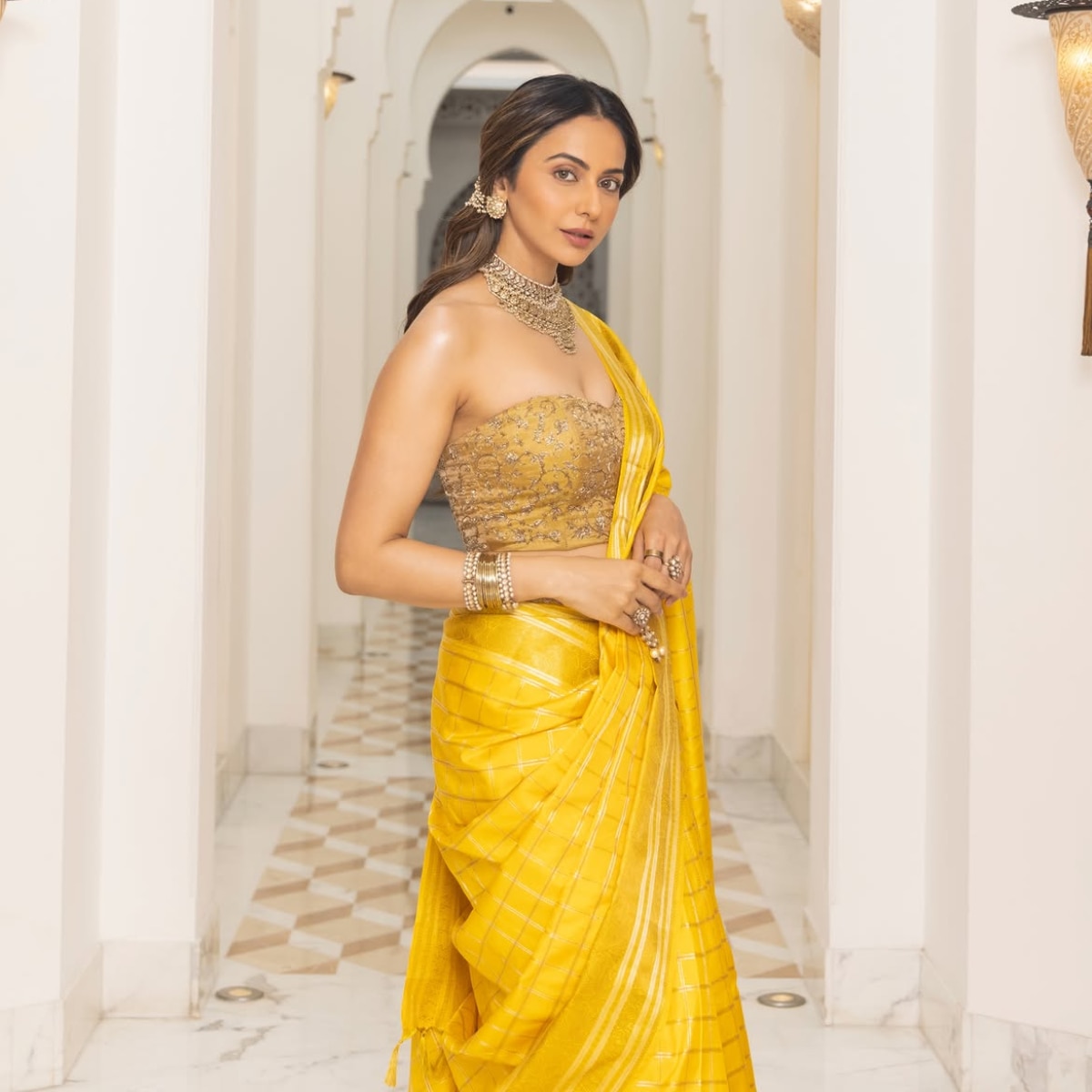 Rakul Preet Singh Saree