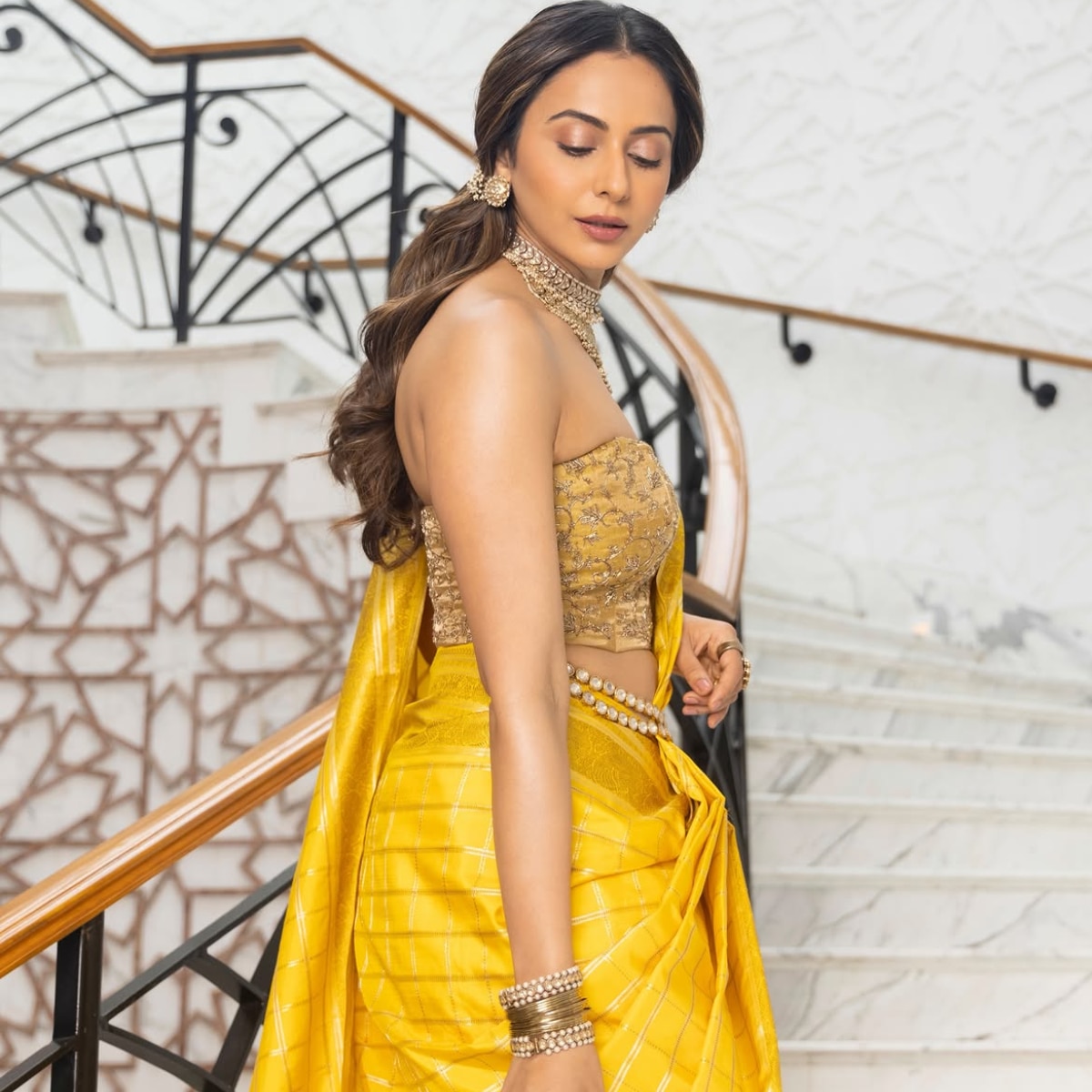 Rakul Preet Singh Saree