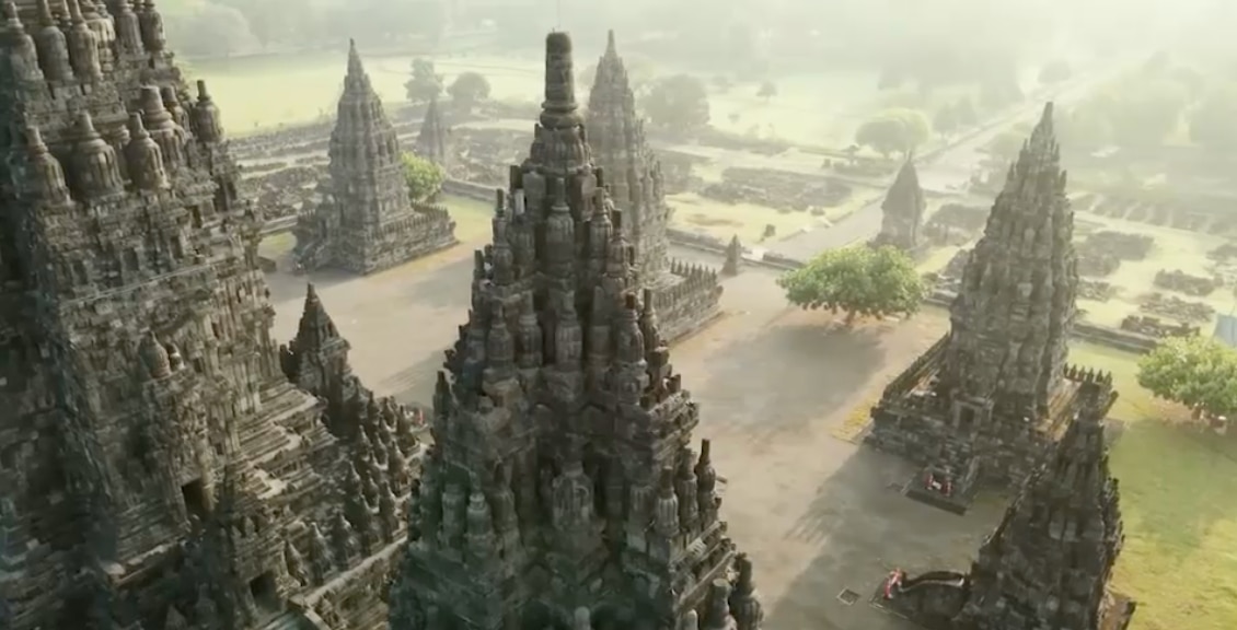 Prambanan Temple restoration