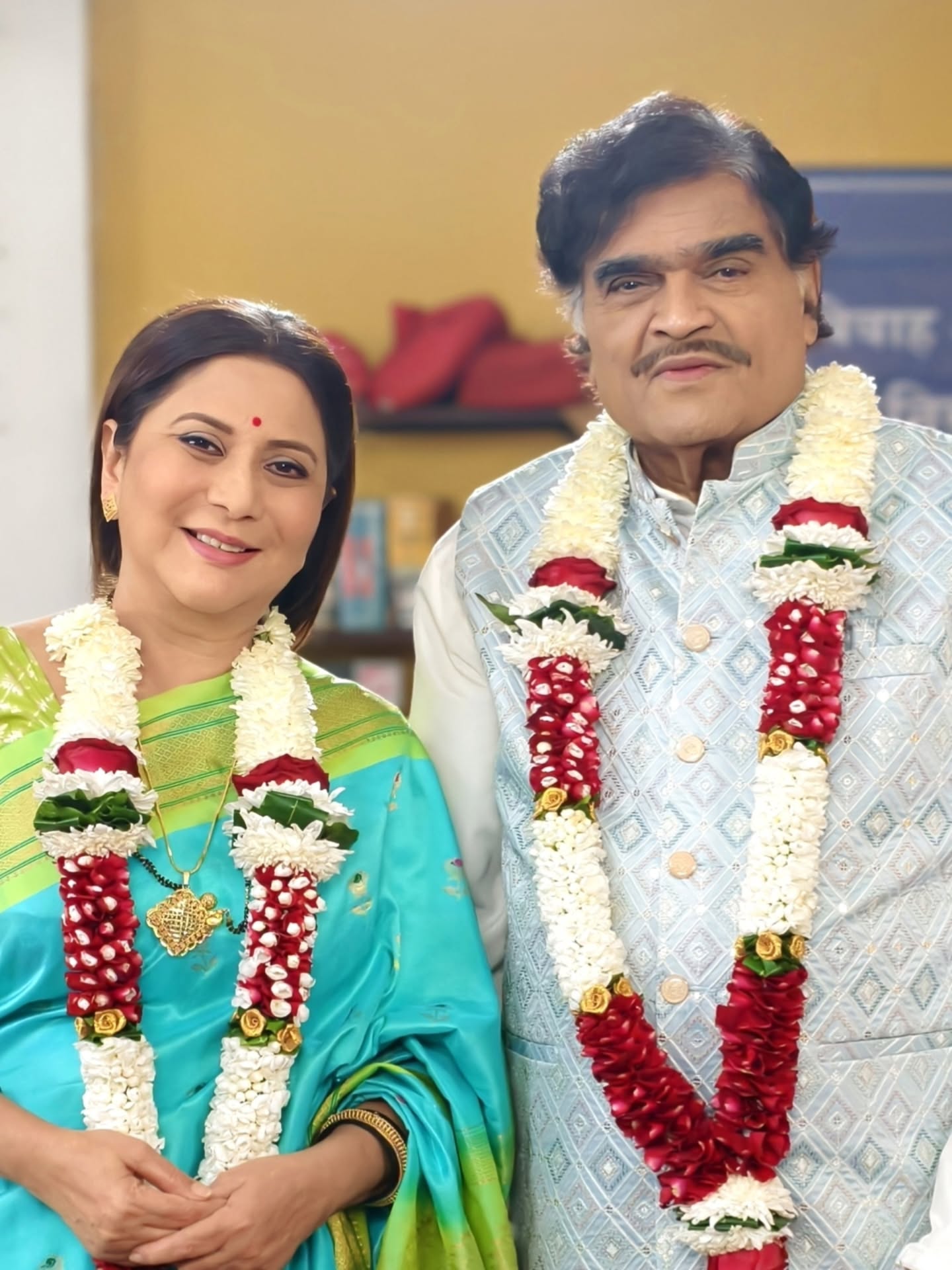 Ashok saraf second marriage with wife
