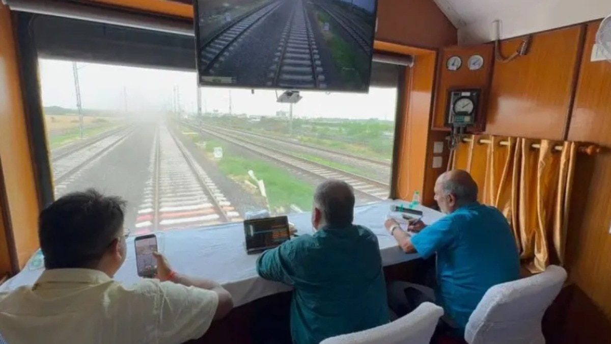 High Speed Train Trial Video