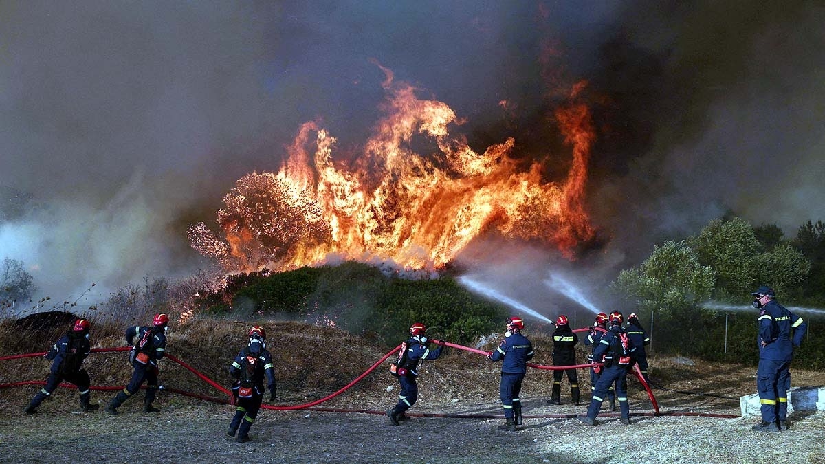 Greece wildfire
