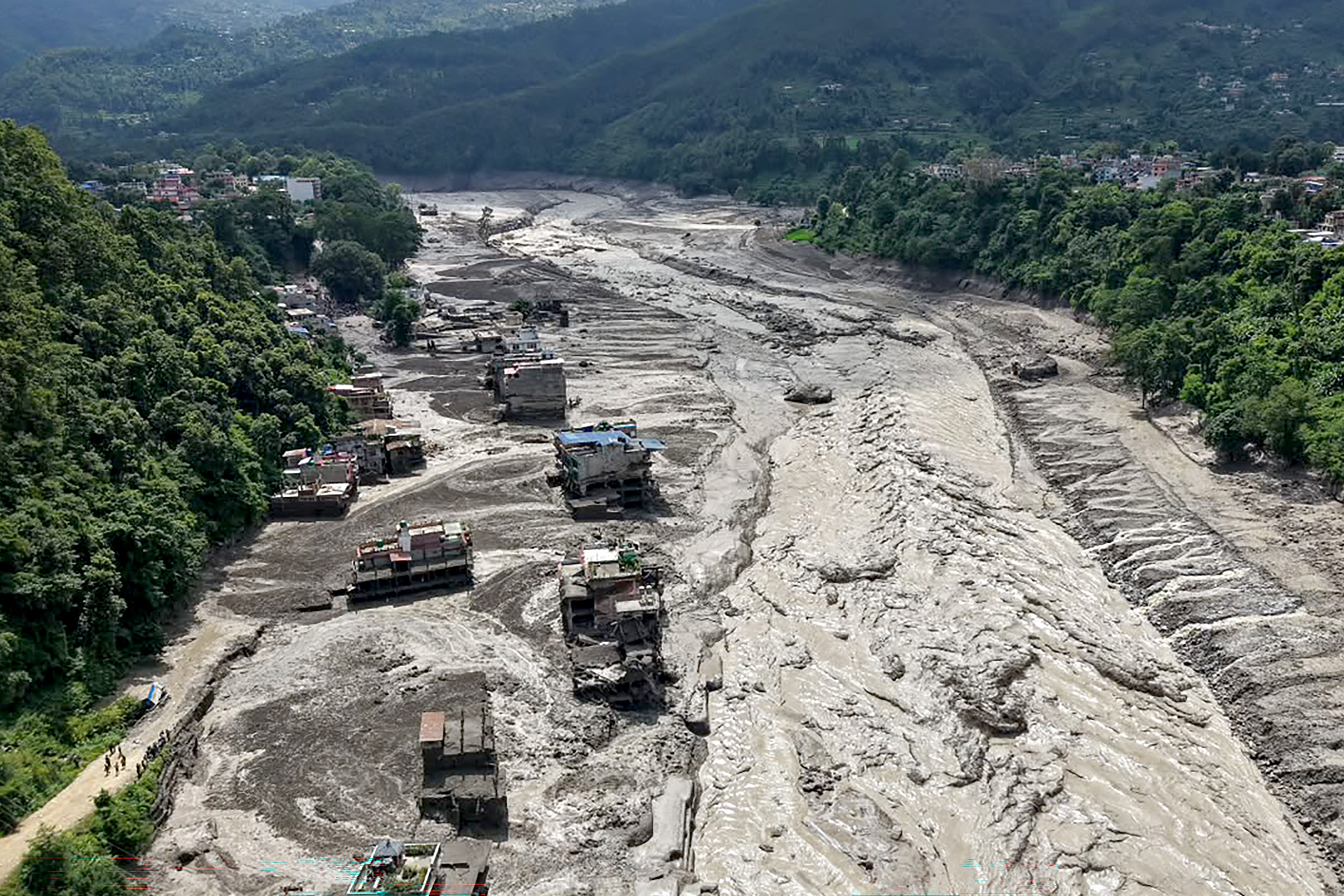 Nepal flash flood